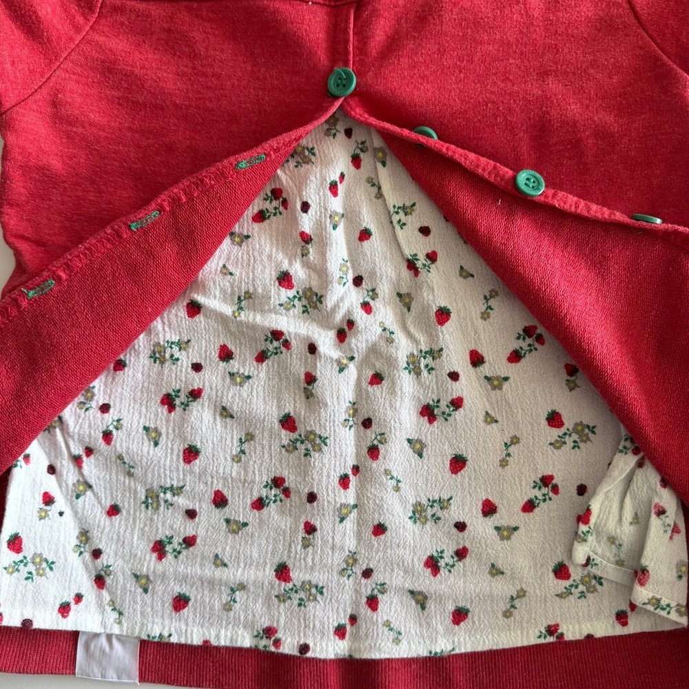 Vintage Harajuku Mini x Target Strawberry Y2K Tee Girls Size XS 4-5 - Picture 3 of 6